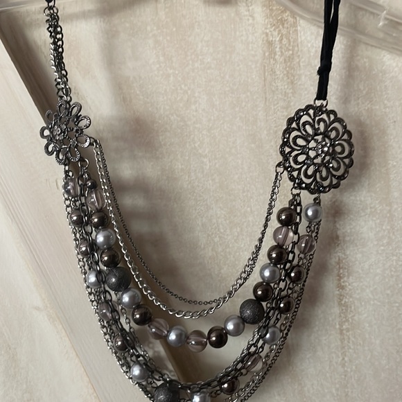 Necklace Bundle 5 ~ Express ~ Daisy Fuentes ~ Bead Pearl Necklaces - Picture 15 of 16